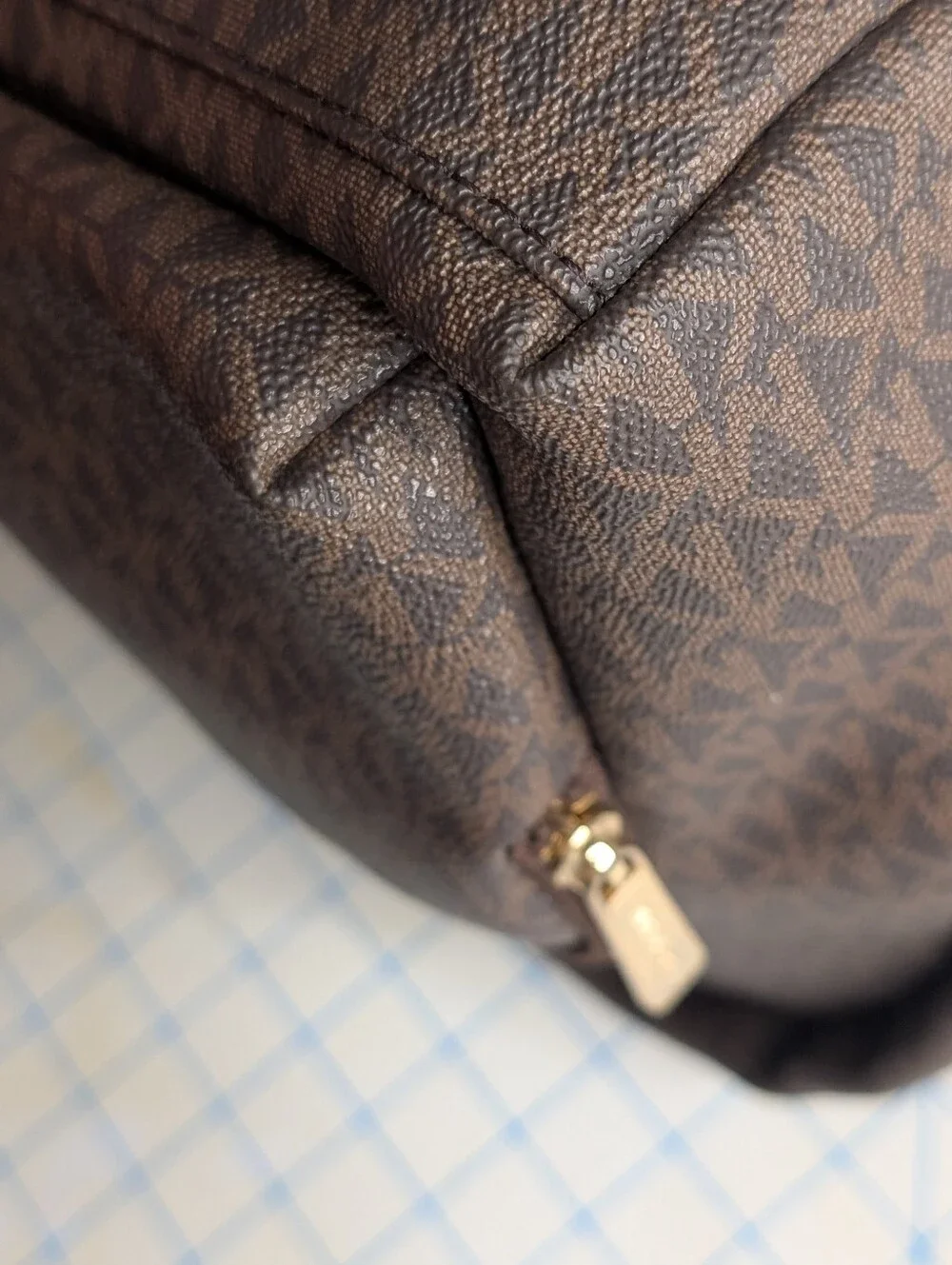 Michael Kors Erin Medium Signature Logo Backpack